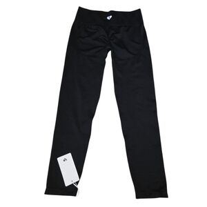 Womens Best Define Seamless Black Leggings Scrunch Butt Gym Size L NWT